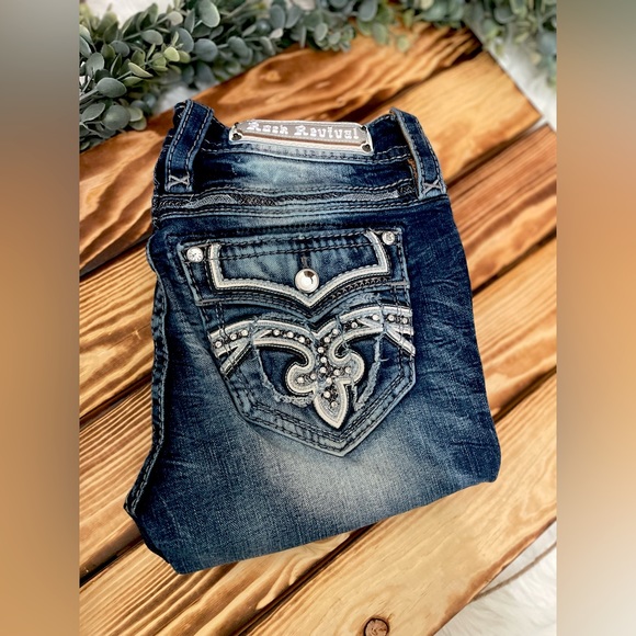 Rock Revival Pilkin Mid Rise Skinny Jeans - Picture 3 of 12